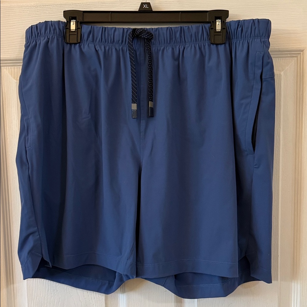 Fabletics Blue Athletic Men Shorts